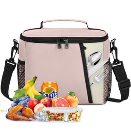 Bolsa de Almuerzo Gran Capacidad, Lonchera Para Mujer Hombre, Lonchera Termica Impermeable