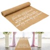 Tudomro 40 Inch x 50 Ft Extra Long Natural Burlap