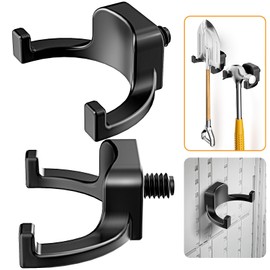 ZIVAJA Storage Hooks Compatible with Lifetime and Suncast Sheds – Heavy-Duty Plastic Tool Hangers for Shovels, Rakes, and Garage Accessories