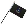 Special Boat Service Military 6" x 4" Flag With Black