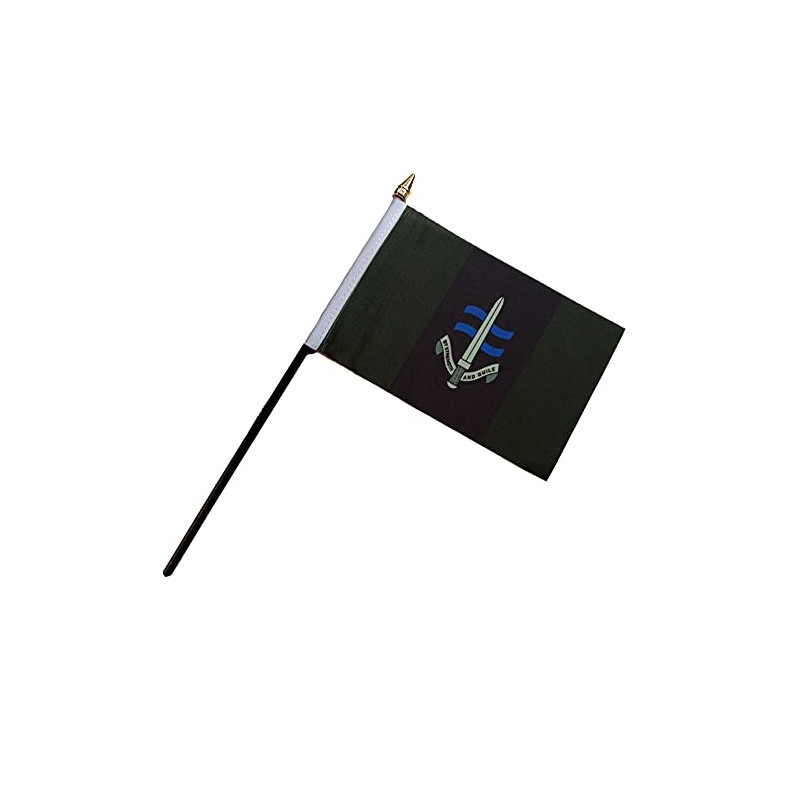 Special Boat Service Military 6" x 4" Flag With Black