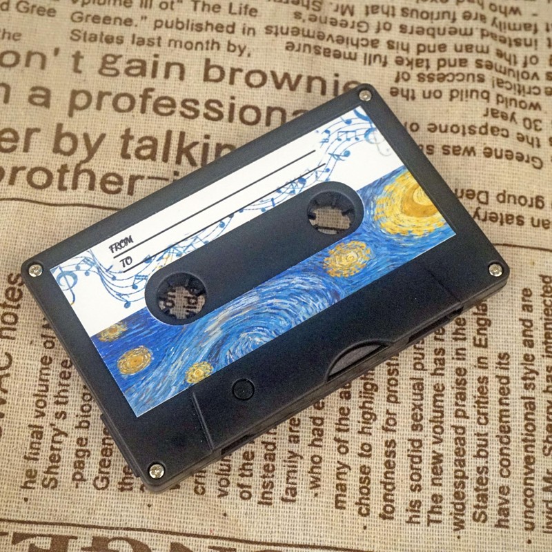 Desuerte 16GB Cassette Shape USB Flash Drive - Starry Sky