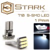 Stark 2x White 168 194 2825 9-SMD LED Bulbs for