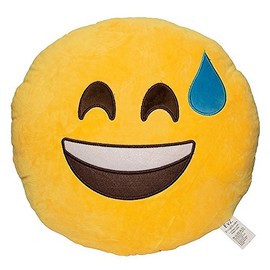 Meco smile with sweat