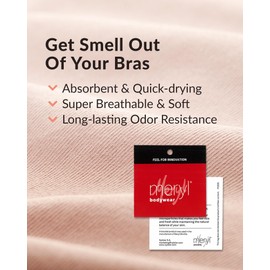 Mamaway Breezy Seamless Nursing Maternity Wireless Bra with Fixed Padding, Odorless, Stretchy for Pregnancy, Breastfeeding Nude