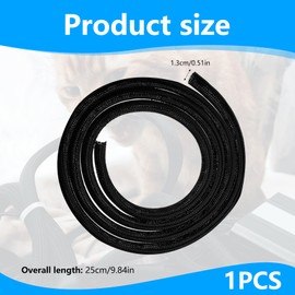Wire Loom – 9.84ft PET Cable Protector Sleeve with 0.5in Inner Diameter + Cuttable & Pet-Resistant Design + Anti-Chew & Scratch Protection – for Home, Office & Pet-Safe Cord Management