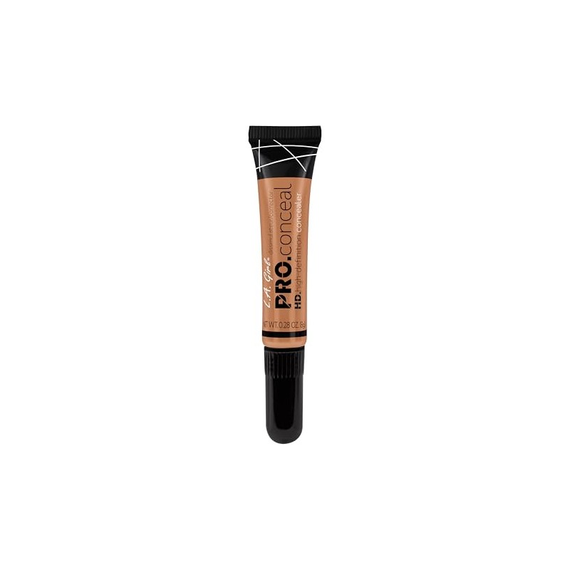 L.A. Girl - Corrector Pro Conceal HD, miel caliente, 0.28