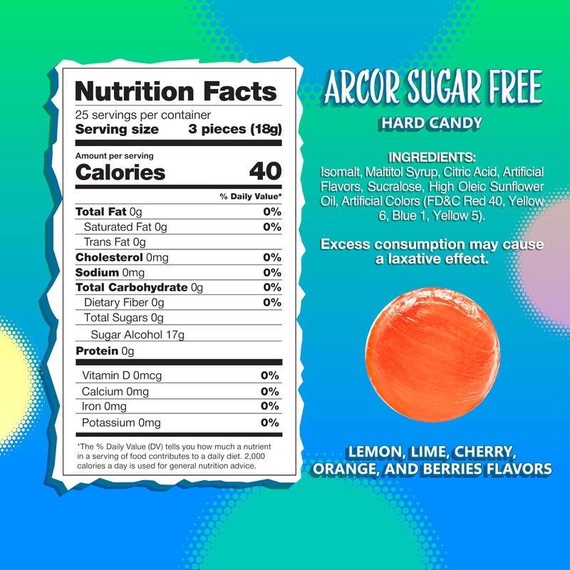 Sugar Free Hard Candy Mix | 1-Pound Pack | About