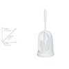 Wenko 19619100 WC brush set Standard White, Plastic, 13 x