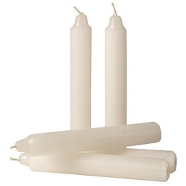 Set of 12 Long-Burn Emergency Candles, Unscented