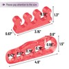 Dr. JK- ToePal Gel Toe Separator, 4 Pairs, Toe Spacers,