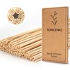 T&C Reed Diffuser Sticks,7.5 Inch Natural Rattan Wood Sticks,Diffuser Refills,Essential