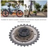 420 28T Tooth Sprocket Flywheel Bike Connector Set Steel for