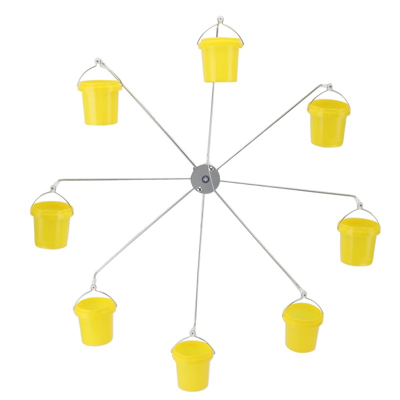 Ferris Wheel Bird Feeder Dynamic Design Endless Fun Outdoor Hanging