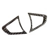 ruihe 3PCS Carbon Fiber Folor Steering Wheel Cover Fit for
