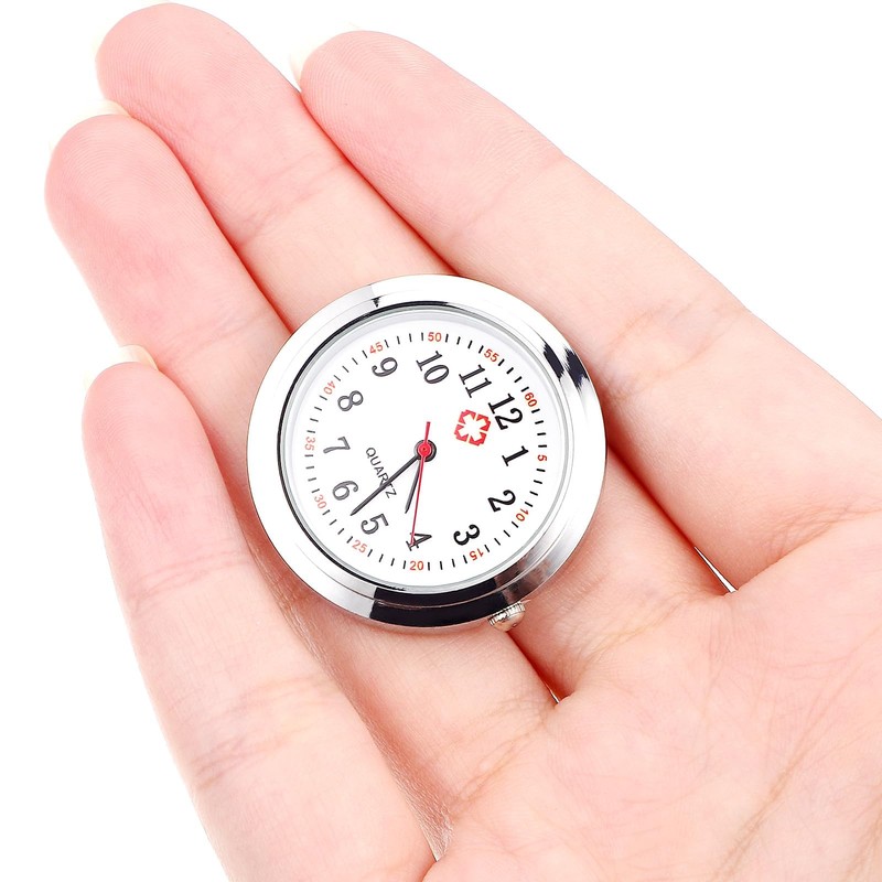 Mikikit Pack of 2 Creative Quartz Nurse Watch, Practical Pocket