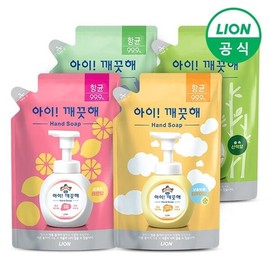 I'm clean 450ml Pouch-type Refill Hand Wash - Choose 1 of 4 Types (Lemon/Pure/Green Grape/Forest Walk) / 450ml 파우치형 리필 핸드워시 손세정제 4종 中 택1(레몬/순/청포도/숲속산책)