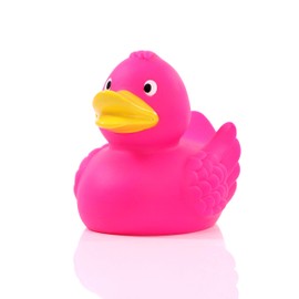 Schnabels Bath Duck Wings - Gift for Birth Birthday Name Day Children Baby Girlfriend Girl Boy - Funny Original Lucky Charm - Toy Squeaky Duck Decorative Bathtub (Pink)