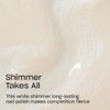 OPI Infinite Shine Shimmer Takes All | Sheer Soft White