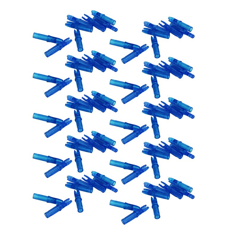 100pcs Archery Arrow Nock Durable Plastic Insert Arrow Nocks Light