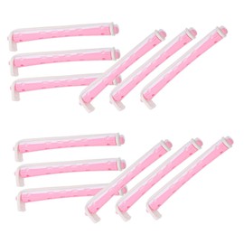 Minkissy 24pcs Flexible Perm Rods for Hair Types Easy to Use Curling Tools for Women for Heatless Curls and Diy Styling Hair Rollers for Beautiful Waves and Curls