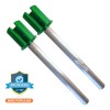 2 Barra Magnesio Para Calentador Solar Cadaptador Plástico