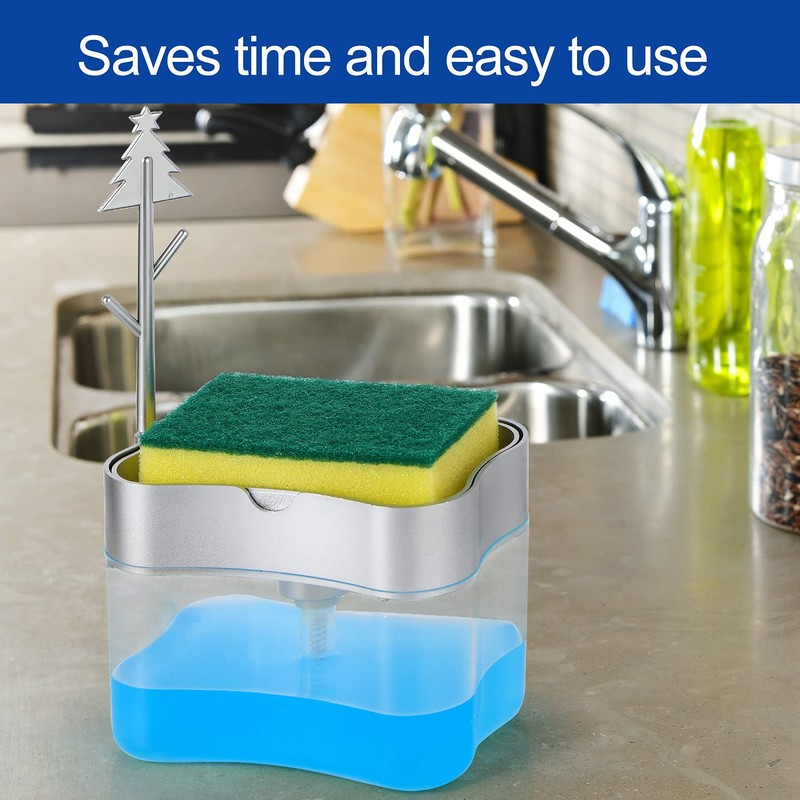 Premium Quality Soap Dispenser with Added Features for Kitchen -