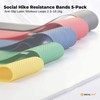 Social Hike Resistance Bands 5-Pack – Anti-Slip Latex Workout Loops