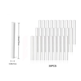 30PCS Car Diffuser Refill Sticks, 2.75 X 0.27 Inch Absorbent Refill Replacement Wick for Car Diffuser Vent Clip，Humidifier Sticks Filter Replacement Wick