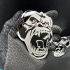 Emblem Badge Gorilla Mirror Emblem Badges Car Truck (2 BADGES)