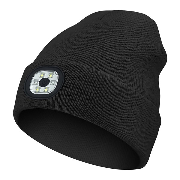 Bntyok LED Beanie with Light Winter Gloves Set for Men
