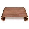 Navaris Wood Monitor Stand Riser - Computer Desk Organizer Desktop