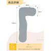 AngQi 7-Shaped Body Pillow, Dedicated Cover, No Body, Replacement Cover,