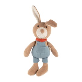 sigikid Cuddly Toy Dungarees Rabbit, Red Sweety Plush Toy, 30
