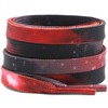 DELELE Flat Gradient Shoe Laces: Red Star Sky Print Shoelaces