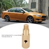 Mini Split Gauge Adapter Oil Pressure Gauge Adapter 0.25NPT Brass