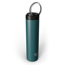 Ever Vessel Super Maxi Stainless Steel Water Bottle 36oz - Double wall vacuum insulated | Integrated carry handle | leak proof flip top lid | Lightweight & stylish (Teal)
