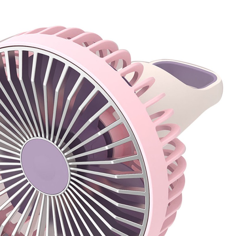 Desk Fan 3 Speed USB Charging Simple 1200mAh Quiet Portable