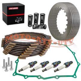 JINFANNIBI Clutch Kit Springs & Cover Gasket For Honda Shadow ACE Spirit 750 VT750C VT750CD