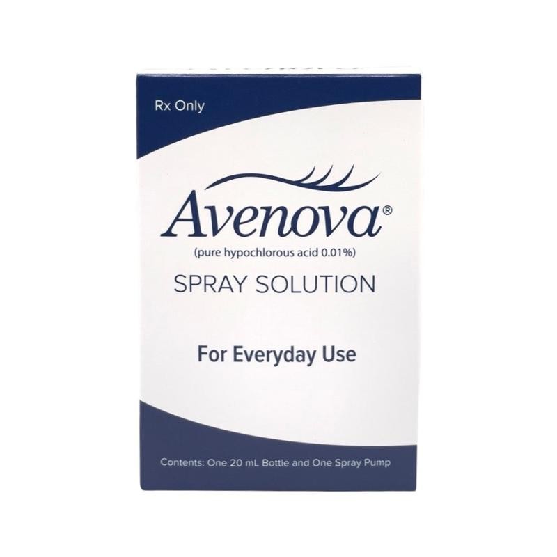 Avenova® Hypochlorous Spray Solution (20ml ) 2-Pack with Novawipes