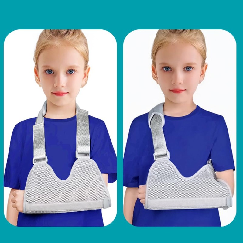 Kids Arm Sling Shoulder Immobilizer for Boys and Girls, Specially