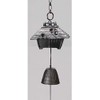 Iwachu 27006 Wind Chime, Azmaya Black, Small, Nambu Ironware