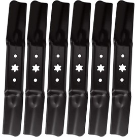 PetMigo 50" Deck Mower Blade Replaces 942-05052A for MTD Cub Cadet RZT S50 XT1 GT50 LT50 LX50 XT2 ST54 ZS6700 G8300 Troy Bilt Mustang Super Bronco Medium Lift 6 Pack