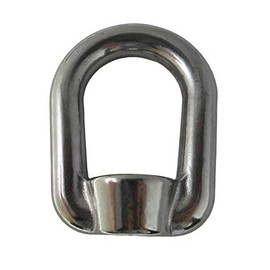 Stainless Steel 316 Type 804 US Shape Lifting Eye Nut 3/4" UNC Marine Grade
