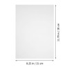 iplusmile 20sheets Clear Plastic Sheet for Crafting Projects Transparent Plastic