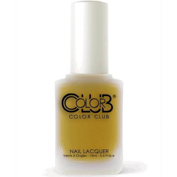 Color Club Nail Lacquer What's The Matte-r?, Matte-Ified Metallics Collection, Cold Green Color .5 fl oz (15 mL)