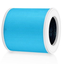 Can-Meageren Replacement HEPA Filter Compatible With Gonrair GL-K802 Air Purifier, H13 True HEPA Air Cleaner 360° 3-stage Filtration, 3-in-1 High-efficiency (2-Pack)