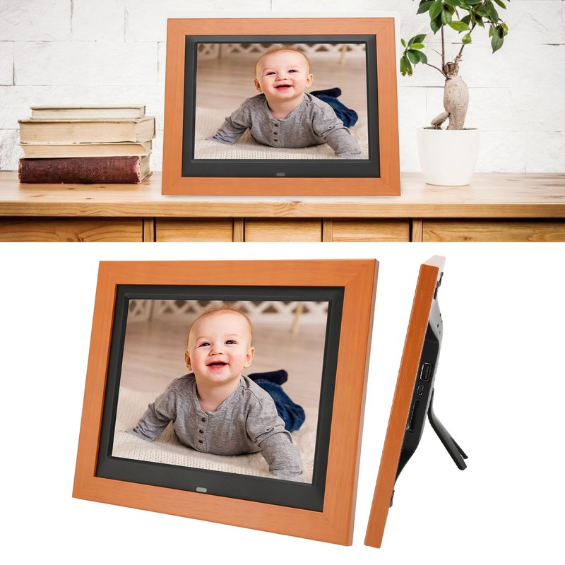 8.7 Inch Digital Photo Frame High Definition IPS Screen Electronic