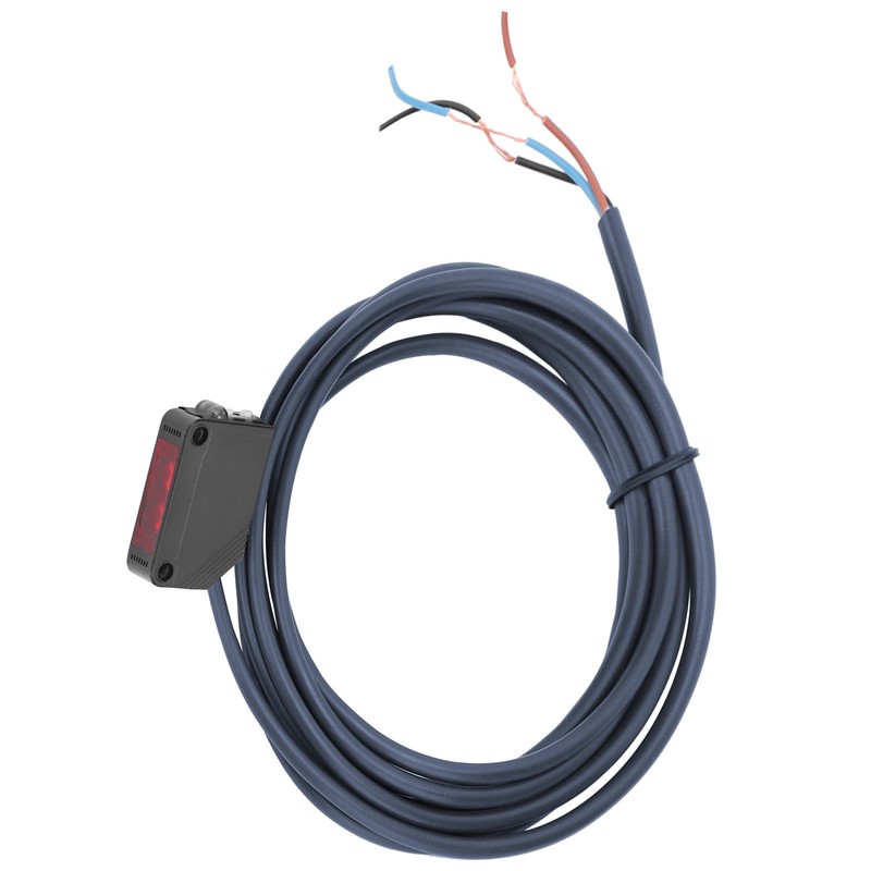 BERM Infrared Photoelectric Switch Square ThroughBeam Sensors with Cable DC