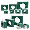 Hydraulic Pipe Clamp 2PCS Plastic Pipe Clamps Standard Metric Tube